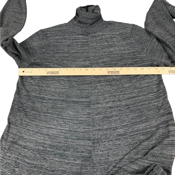 Sweater Dress NWOT Size XL Bk Grey Rayon Polyester Cowl Neck Apt. 9 Long… - Picture 7 of 12